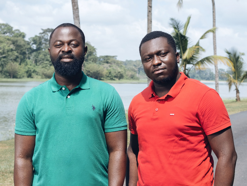 Moni Africa co-founders, Femi Iromini (left) and Dapo Sobayo.