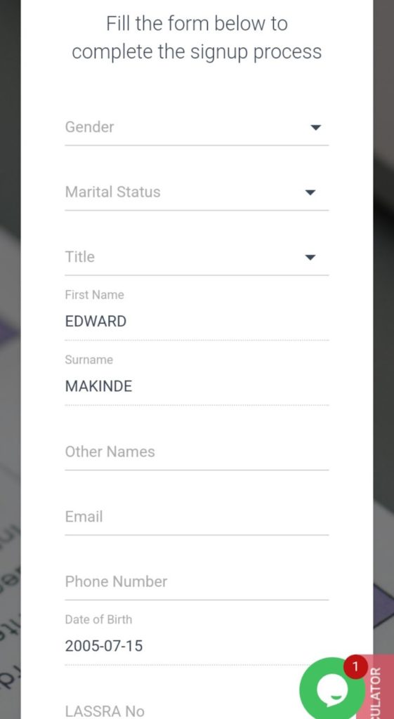 Registering to file tax returns with the LIRS eTax platform