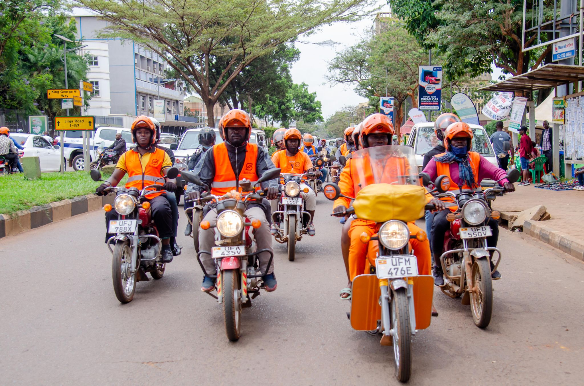 SafeBoda drivers