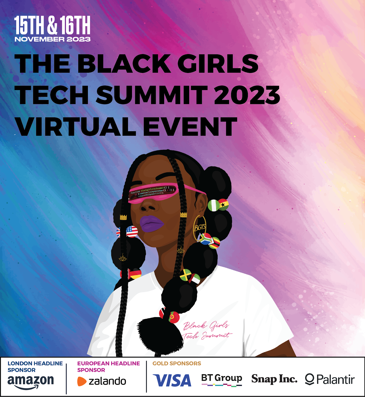 And ad for Black Girls in Tech Summit 2023