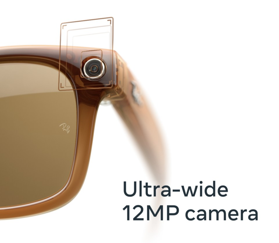 Meta Ray-Ban glasses camera