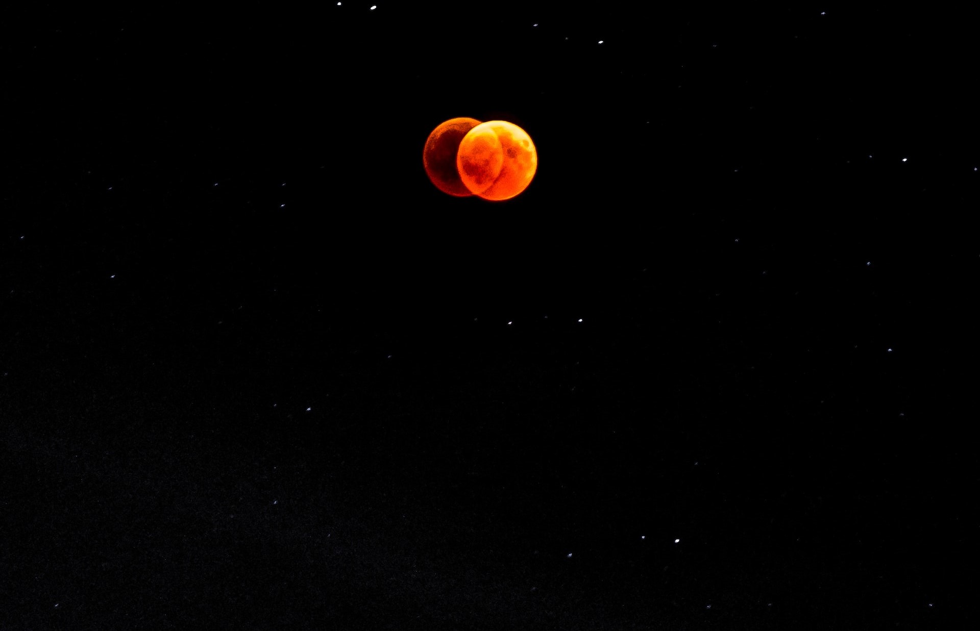 A 2018 ‘Blood Moon’ Eclipse.