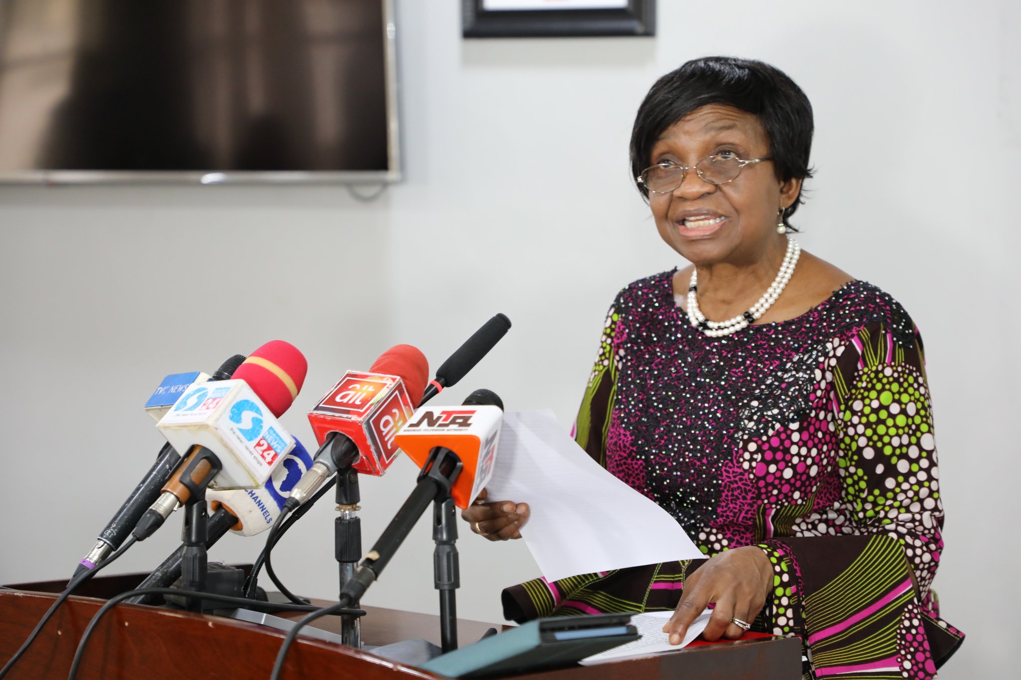 DG of NAFDAC, Prof Moji Adeyeye