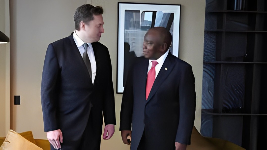 Musk meets President Ramaphosa at UNGA79