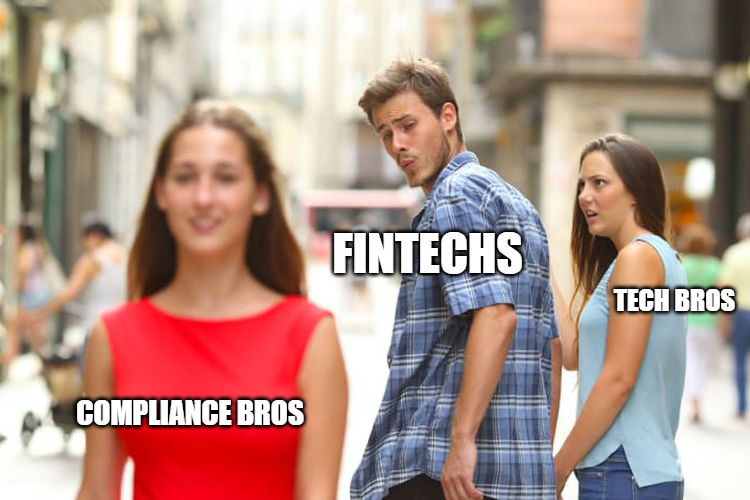 Compliance bros meme